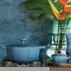 LE CREUSET Støpejernsgryte 4,2L/24cm Deep Teal