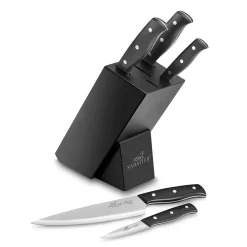 LION SABATIER Mon Bloc Knivblokk m/Kniver 6 Deler Sort