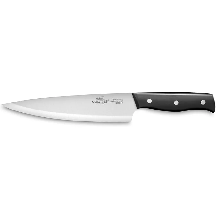 LION SABATIER Mon Bloc Knivblokk m/Kniver 6 Deler Sort