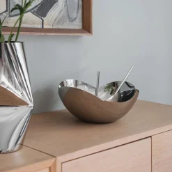 LØVE Løve Vinje Salatbestikk Rustfritt Stål 28cm Sølv