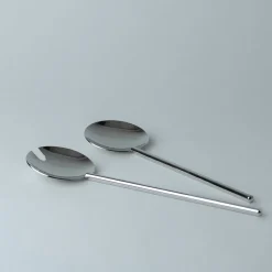 LØVE Løve Vinje Salatbestikk Rustfritt Stål 28cm Sølv