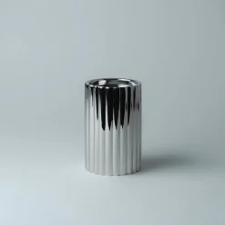 LØVE Løve Vinje Telysholder Rustfritt Stål 14cm Sølv