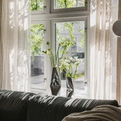 LØVE Løve Vinje Vase Rustfritt Stål 24,5cm Sølv