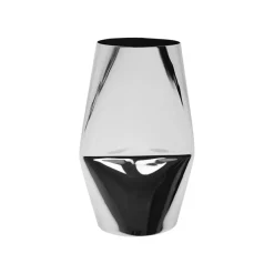 LØVE Løve Vinje Vase Rustfritt Stål 24,5cm Sølv