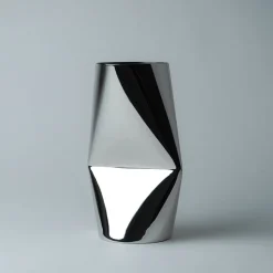 LØVE Løve Vinje Vase Rustfritt Stål 24,5cm Sølv