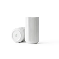 LYNGBY Lyng Porcelæn Vase 25cm Hvit