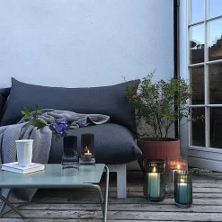 LYNGBY Porcelæn Vase 20,5cm Grønn Glass