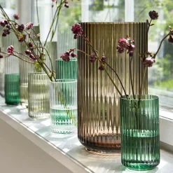 LYNGBY Porcelæn Vase 15,5cm Klart Glass