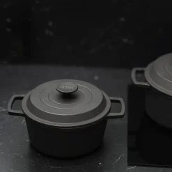 ASK Malm Støpejernsgryte Uten Emalje 2,5L