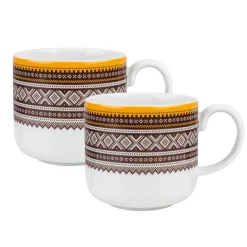 PORSGRUNDS PORSELÆNSFABRIK Marius Krus 2pk Brun