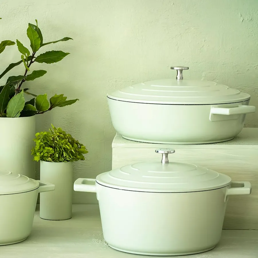 Lifetime Brands Europe ltd Masterclass Cast Aluminium Gryte 5L Mintgrønn