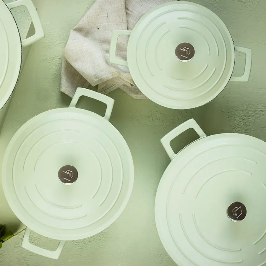 Lifetime Brands Europe ltd Masterclass Cast Aluminium Gryte 5L Mintgrønn