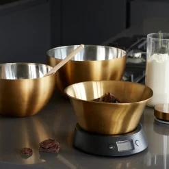 Lifetime Brands Europe ltd Masterclass Kjøkkenvekt 5kg Sort & Gull