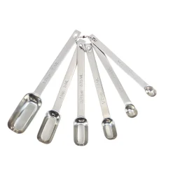 Lifetime Brands Europe ltd Masterclass Måleskjesett 6 Deler Rustfritt Stål