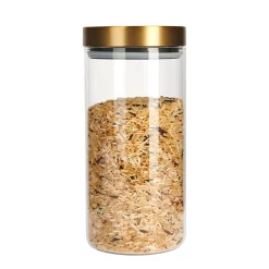 Lifetime Brands Europe ltd Masterclass Oppbevaringsboks 1,5L Glass med Lokk