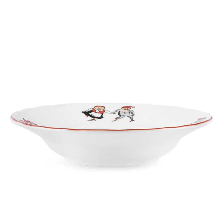 PORSGRUNDS PORSELÆNSFABRIK Nisseserviset Dyp Tallerken 23cm