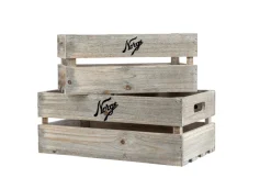 NORGESGLASSET Trekasser Sett Liten & Medium