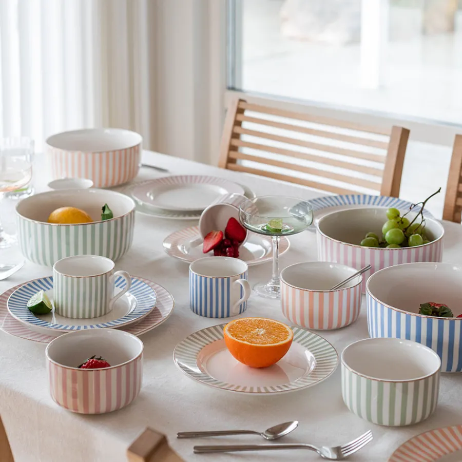 NOVA Abby Kopp 25cl Blå m/Gullkant