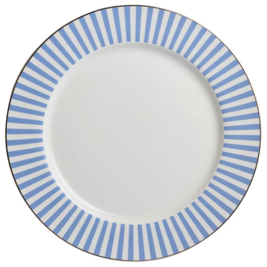 NOVA Abby Tallerken 26cm Blå m/Gullkant