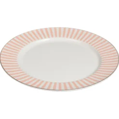 NOVA Abby Tallerken 26cm Oransje m/Gullkant