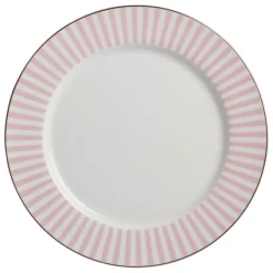 NOVA Abby Tallerken 26cm Rosa m/Gullkant