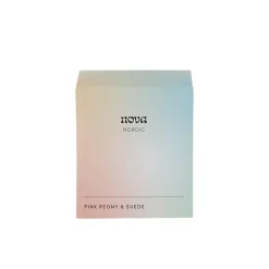 NOVA Nordic Duftlys Pink Peony & Suede