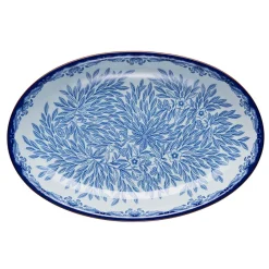 RÖRSTRAND OSTINDIA FLORIS OVALT SERV.FAT 33X22CM