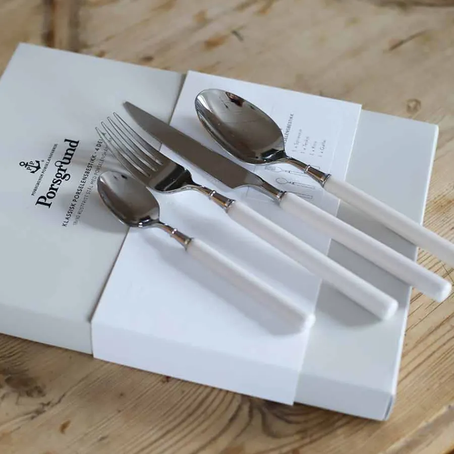 PORSGRUNDS PORSELÆNSFABRIK Porselen Bestikksett fra Porsgrund