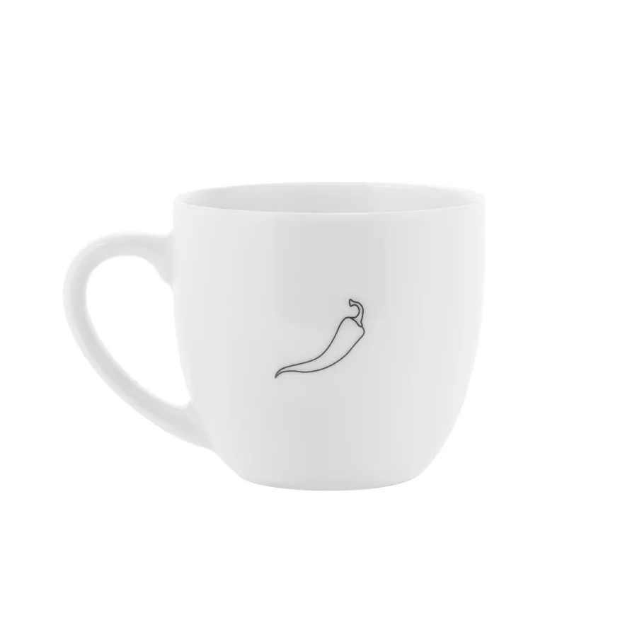 PORSGRUNDS PORSELÆNSFABRIK Porsgrund Porselænsfabrik Hashtag Hot Mama Krus 38cl