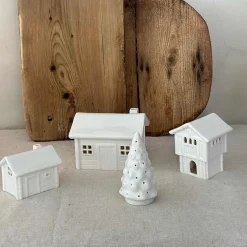 PORSGRUNDS PORSELÆNSFABRIK Porsgrunds Porselænsfabrik Juletre Telysholder 11cm