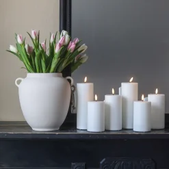 PORSGRUNDS PORSELÆNSFABRIK Porsgrunds Porselænsfabrik Nordic Light LED Kubbelys 15cm