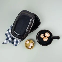 PORSGRUNDS PORSELÆNSFABRIK Porsgrunds Porselænsfabrik Terra Ildfast Form m/Håndtak 20cm Noche