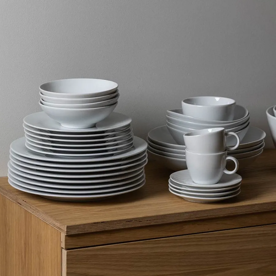 PORSGRUNDS PORSELÆNSFABRIK Porsgrunds Porselænsfabrik Sense Tallerken 28cm 4pk