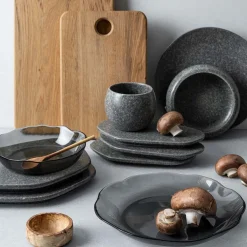 PORSGRUNDS PORSELÆNSFABRIK Porsgrunds Porselænsfabrik Asjett 21cm Mørk Granitt