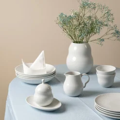 PORSGRUNDS PORSELÆNSFABRIK Porsgrunds Porselænsfabrik Bølge Hvitt Dyp Tallerken 24 cm