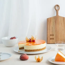 PORSGRUNDS PORSELÆNSFABRIK Porsgrunds Porselænsfabrik Bake It Easy Kakefat m/Silikonring og Porse