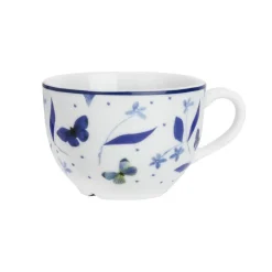 PORSGRUNDS PORSELÆNSFABRIK Porsgrunds Porselænsfabrik Bluebird Butterfly Kopp med Skål 23 cl