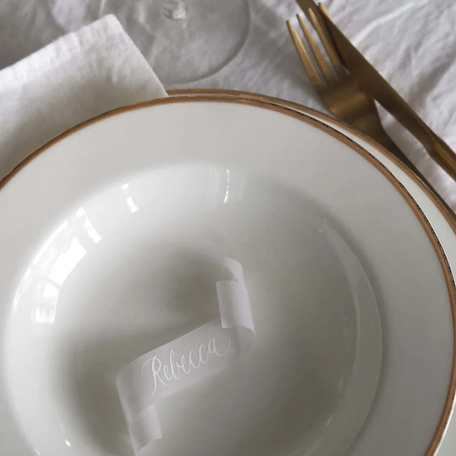 PORSGRUNDS PORSELÆNSFABRIK Porsgrunds Porselænsfabrik Nathalie Gull Tallerken Dyp 23 cm