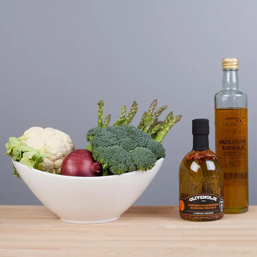 PORSGRUNDS PORSELÆNSFABRIK Porsgrunds Porselænsfabrik Sense Oval Salatbolle 27cm