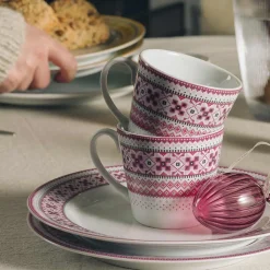 PORSGRUNDS PORSELÆNSFABRIK Porsgrunds Porselænsfabrik Ingrid Krus 20cl Rosa 2pk