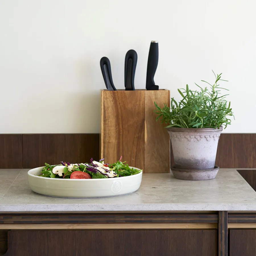 PORSGRUNDS PORSELÆNSFABRIK Porsgrunds Porselænsfabrik De Cuisson Knivblokk Tre