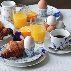 PORSGRUNDS PORSELÆNSFABRIK Porsgrunds Porselænsfabrik Maxistrå Blå Maxistå Cappucinokopp m/Skål 20cl