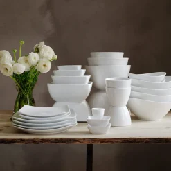 PORSGRUNDS PORSELÆNSFABRIK Porsgrunds Porselænsfabrik Sense Firkantet Tallerken 27cm 4pk