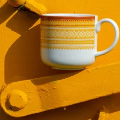 PORSGRUNDS PORSELÆNSFABRIK Porsgrunds Porselænsfabrik Marius Trend Krus 25 Cl Gul 2pk