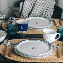 PORSGRUNDS PORSELÆNSFABRIK Porsgrunds Porselænsfabrik Maritim Tallerken 26cm