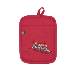 PORSGRUNDS PORSELÆNSFABRIK Porsgrunds Porselænsfabrik Nisse Gryteklut 23x18cm Rød