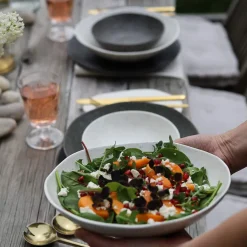 PORSGRUNDS PORSELÆNSFABRIK Porsgrunds Porselænsfabrik Natur Dyp Tallerken 24cm Lys Granitt