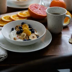 PORSGRUNDS PORSELÆNSFABRIK Porsgrunds Porselænsfabrik Natur Dyp Tallerken 16cm Lys Granitt