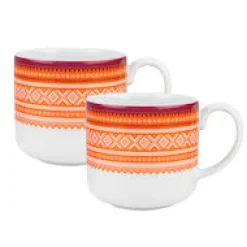 PORSGRUNDS PORSELÆNSFABRIK Porsgrunds Porselænsfabrik Marius Trend Krus 25 Cl Orange 2pk