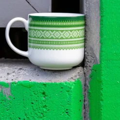 PORSGRUNDS PORSELÆNSFABRIK Porsgrunds Porselænsfabrik Marius Trend Krus 25 cl Grønn 2pk